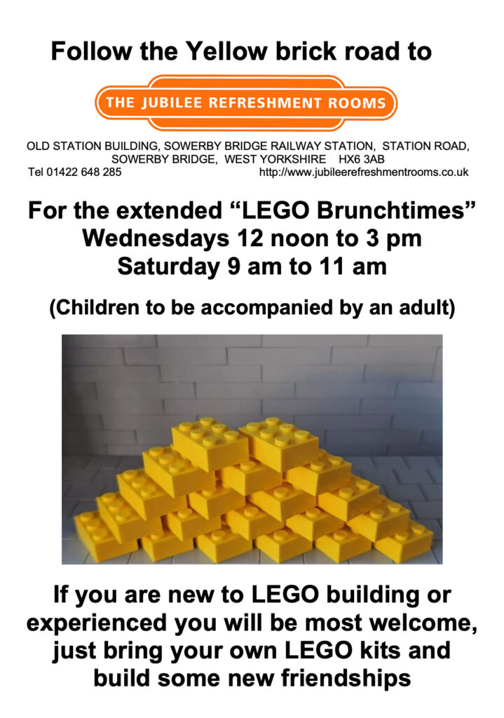 Lego Lunchtimes - Wednesday and Saturday