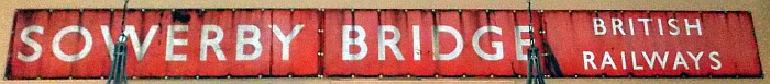 Sowerby Bridge Station Sign