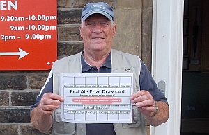 Ale Prize Draw Winner - Summer 2014 