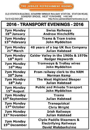 2016 Transport Evenings