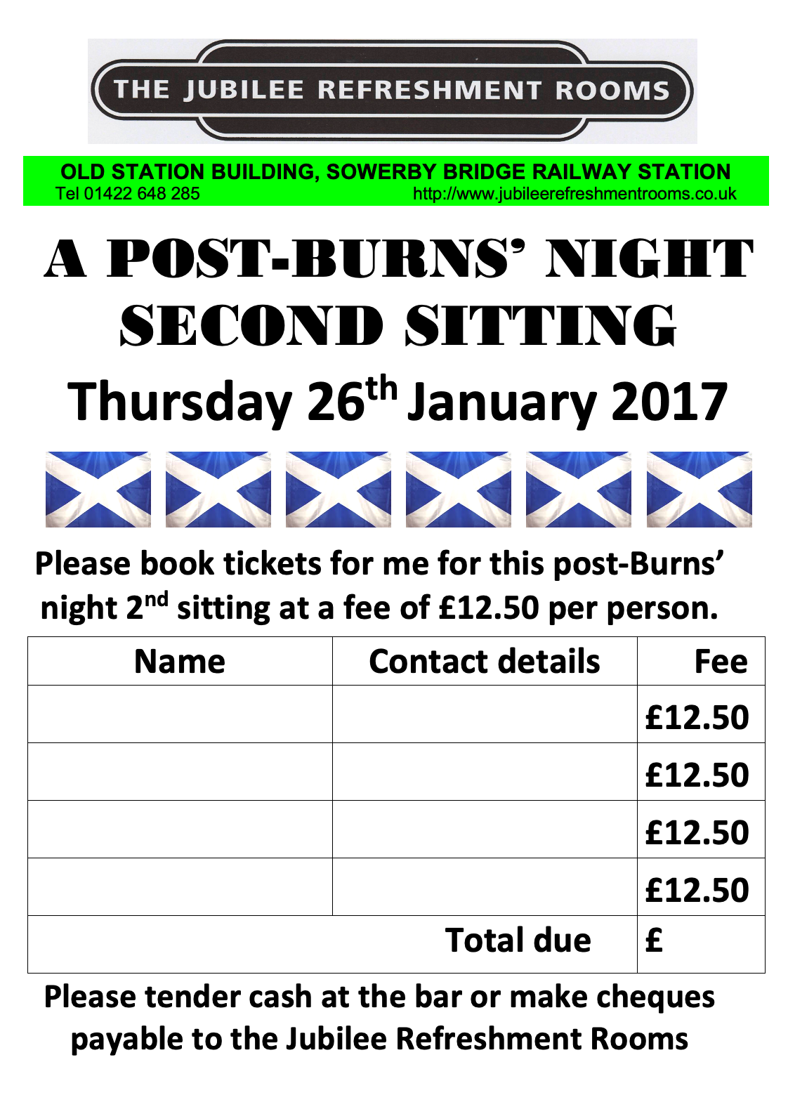 2017 Jan 26 Whisky Second Sitting Form