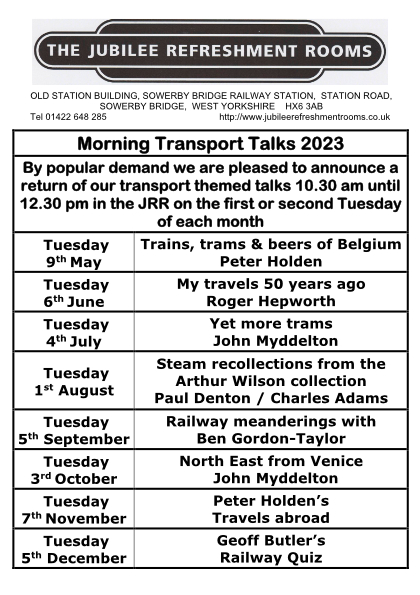 Transport Morning Talks 2023 - Part 2