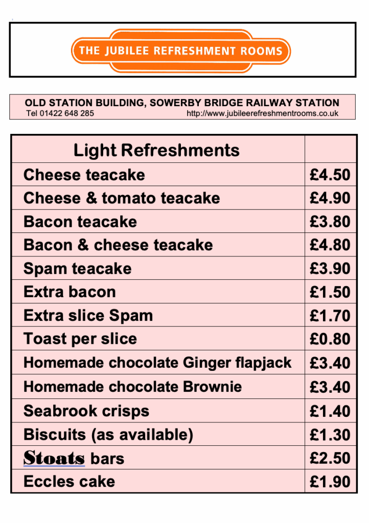 Light Refreshments 24-25