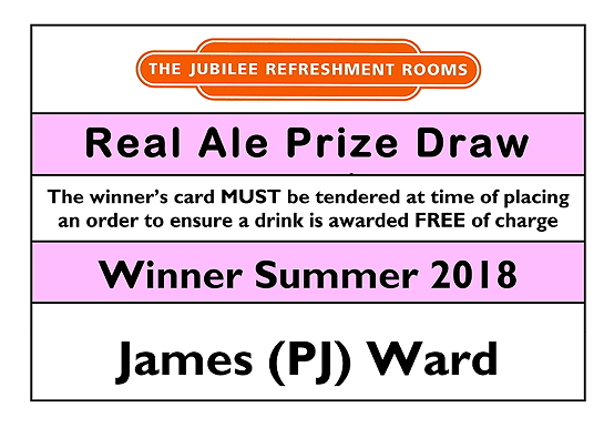 Real Ale Prize Summer 2018