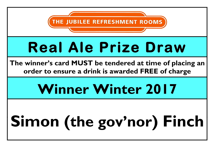 Real Ale PRIZE Winter 2017