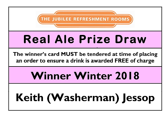 Real Ale Prize Winner Winter 2018