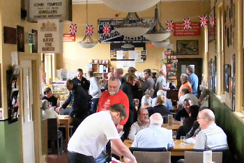 A busy day at the JRR