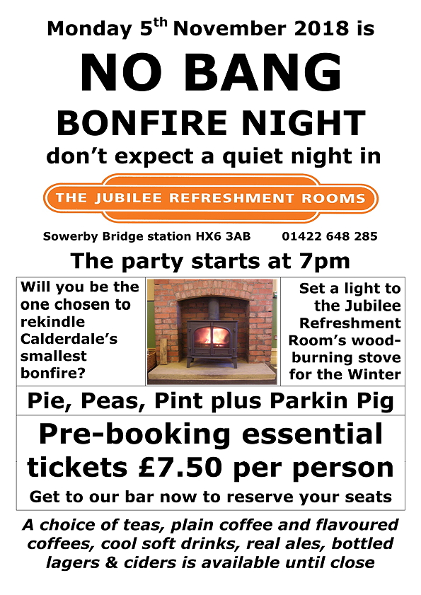 No Bang Bonfire Night 2018