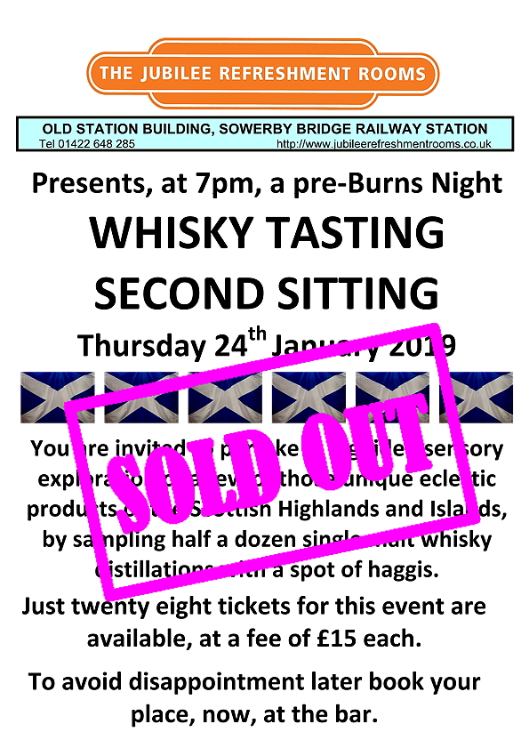 Whisky Night 24 January 2019