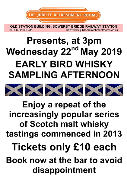 Whisky Afternoon 22 May