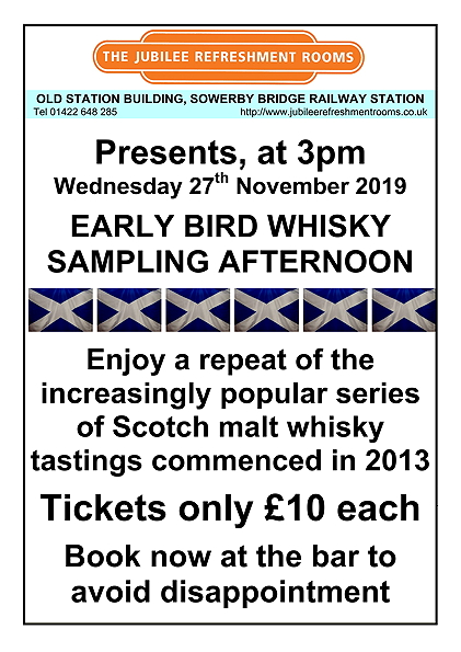 Whisky Afternoon November 2019