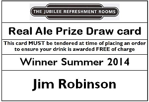 Ale Prize Draw Winner - Summer 2014