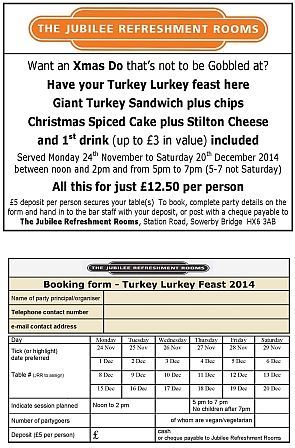 Turkey Lurkey Feast 2014
