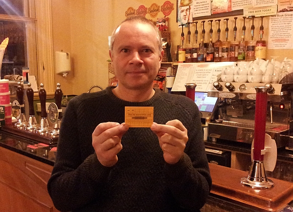 Ale Prize Draw Winner - Winter 2013