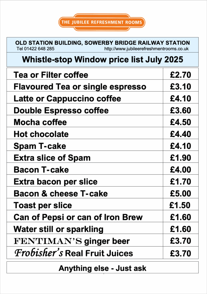 Whistle-stop Window prices